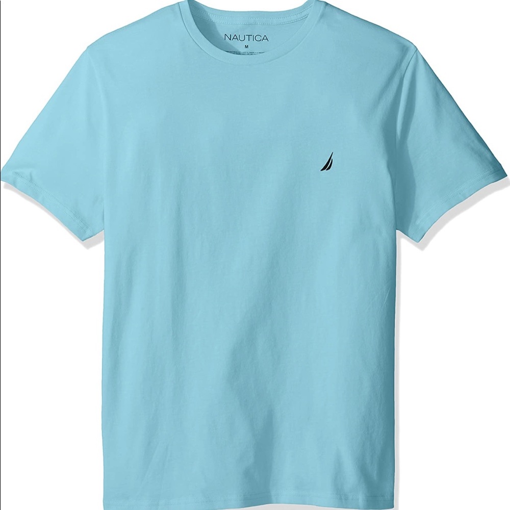 Nautica Crewneck Tee Celeste Blue